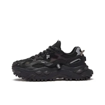 FILA FUSION BIANCO Low Top Chunky Sneakers Women's Black