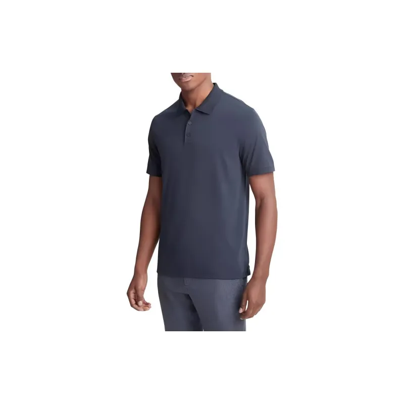 VINCE Polo Shirt Men's Marine Blue-2