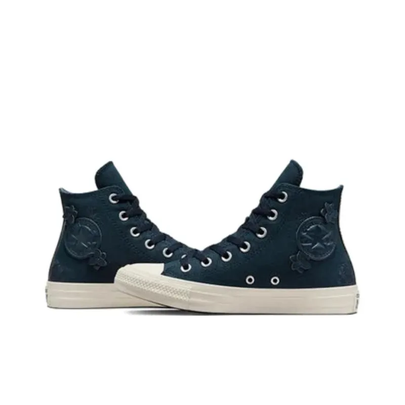 Converse Women's Chuck Taylor All Star Lift High 'Floral Embroidery Into The Void' Women's-4