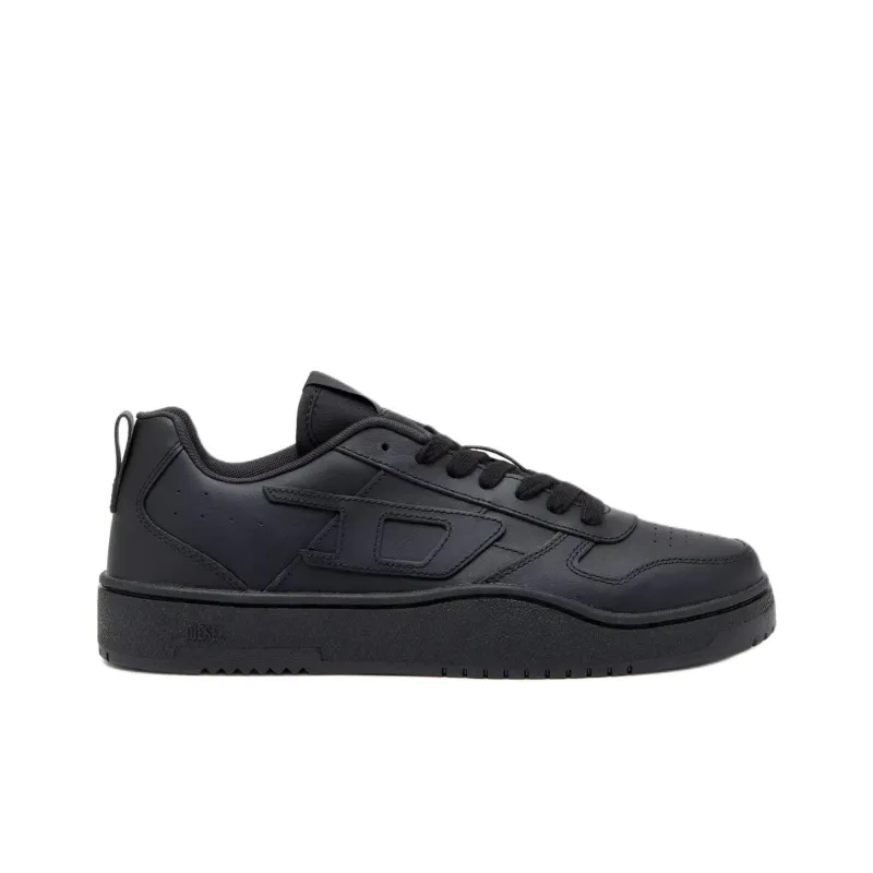DIESEL S Ukiyo V2 Low Top Skateboard Shoes Men's Black-1