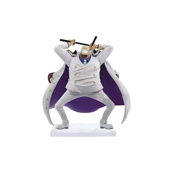 BANPRESTO Monkey D. Garp Glass Factory One Piece Dream Vol.4 Hero Kaku Marine Bonus Gift Scale Figures
