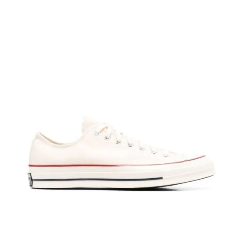 Converse Chuck 70 Anti Slip Wear Resistant Low Top Skateboard Shoes Women's White-1