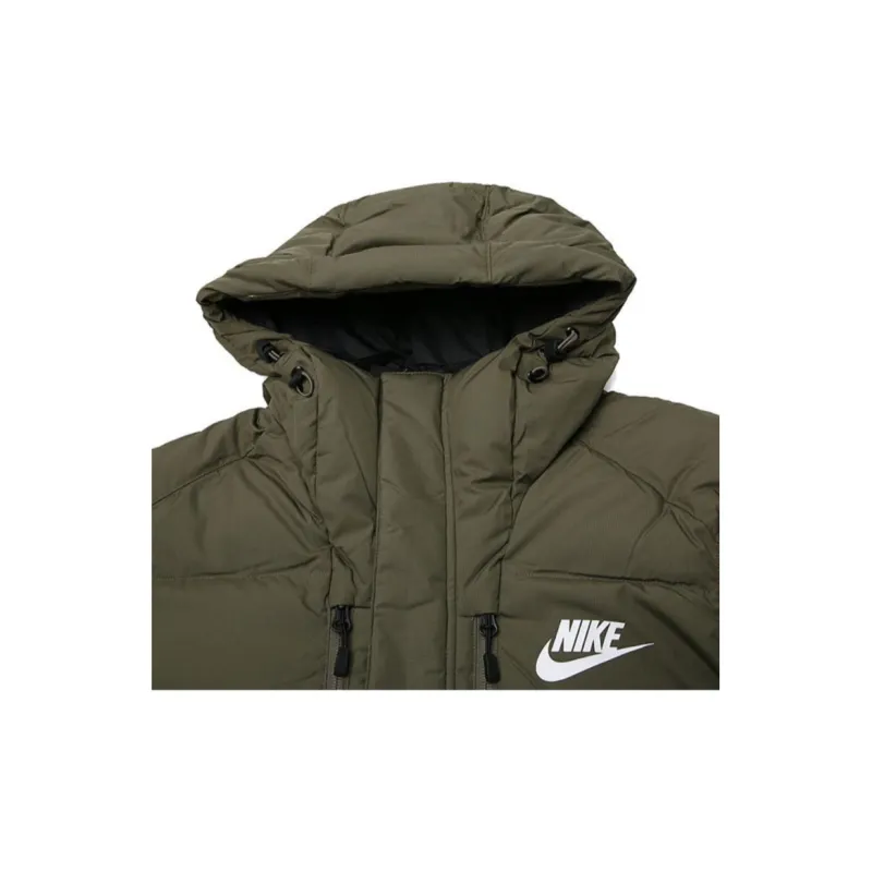 Nike Down Jackets Men Khaki-1