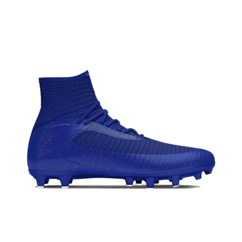 Under Armour Highlight 2 Slip Resistant Rebound Soccer Shoes Unisex Dark Blue-1