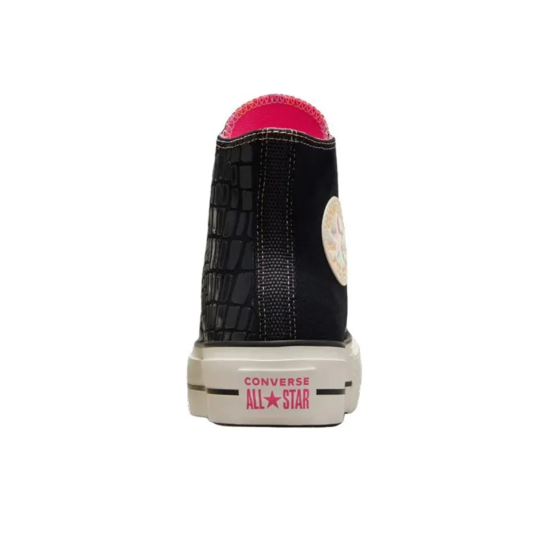 Converse Chuck Taylor All Star Anti Slip Wear Resistant High Top Canvas Shoes Women's Black-1