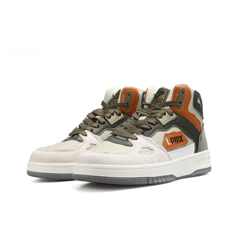 LPMX Anti-Slip Wear-Resistant High-Top Skateboard Shoes Men's-2