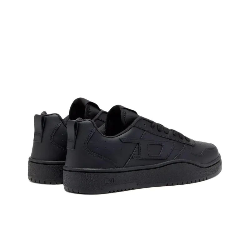 DIESEL S Ukiyo V2 Low Top Skateboard Shoes Men's Black-3
