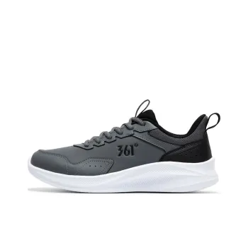 361° Blade 2.0 Cushioned Slip-Resistant Low-Top Casual Running Shoes Men's Black Gray Color