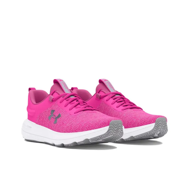 Under Armour Charged Revitalize Breathable Lightweight Low-Top Casual Running Shoes Women's Pink Purple-2