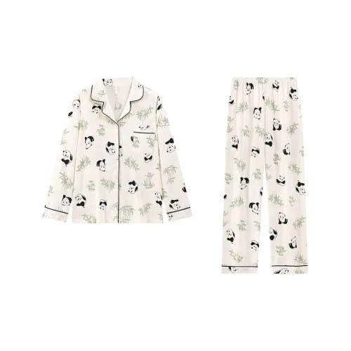 DanceBees Pajama Set Women's Apricot