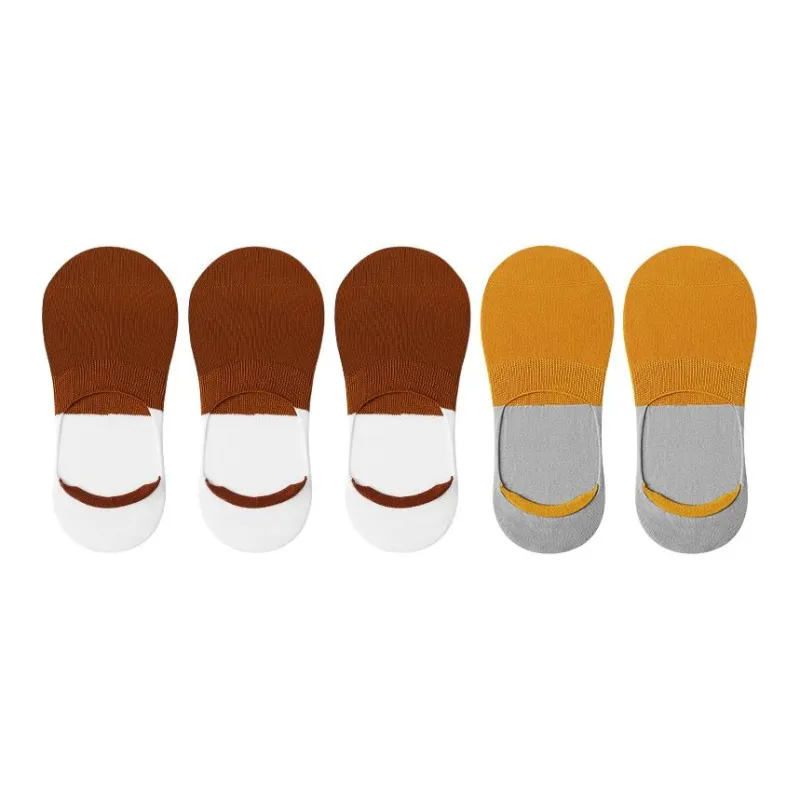 ROBINHOOD No Show Socks Men's 5 Pack-6