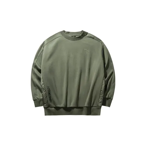 ANTA Life Collection Sweatshirts Men Matte Olive Green