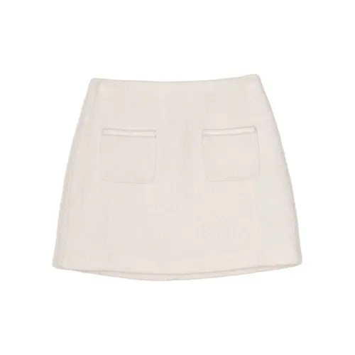 CLUB MONACO Casual Short Skirts Women's Off White