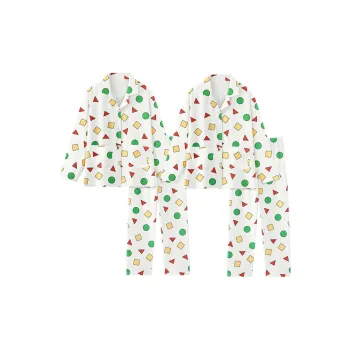 O'MESIK Pajama Set Unisex White