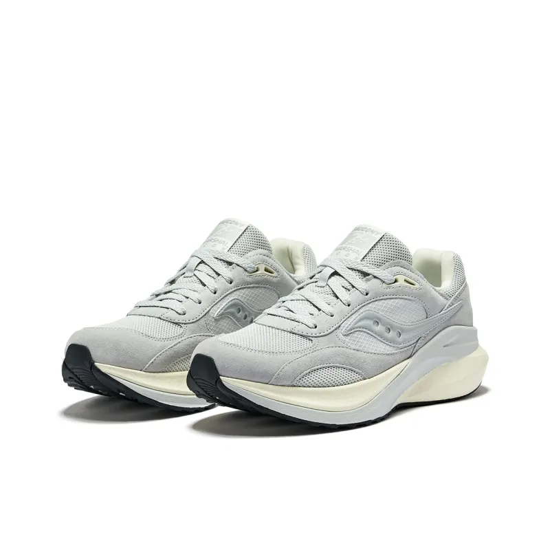 Saucony Low Top Running Shoes Unisex Gray-3