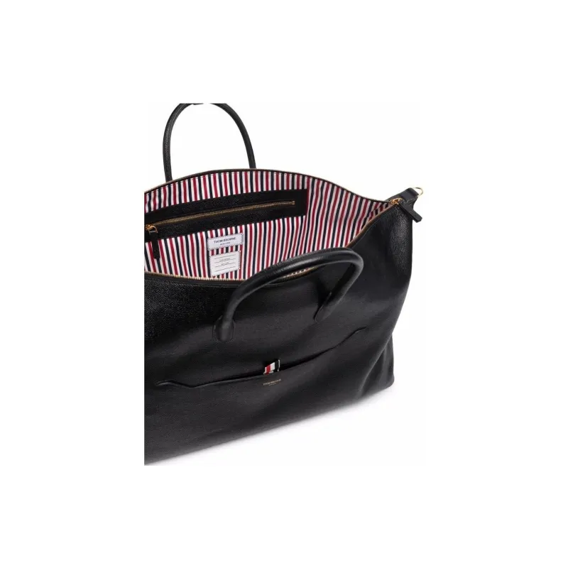 THOM BROWNE Rwb Striped Zipped Holdall-3