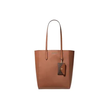 MICHAEL KORS Vincent Large Saffiano Leather Tote Bag With Card Case