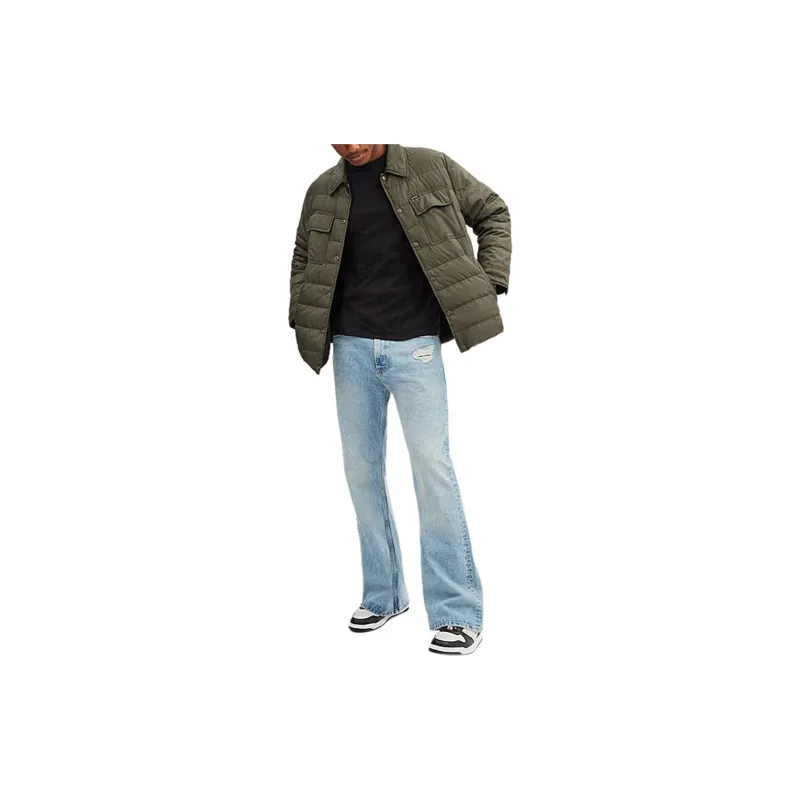 COACH SS24 Down Jacket Men's Dark Fern Green-1