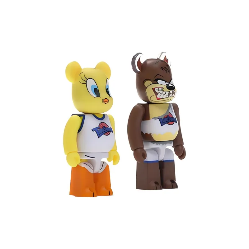 BE@RBRICK Space Jam Tweety & Tasmanian Devil 2 Pack Multi-4