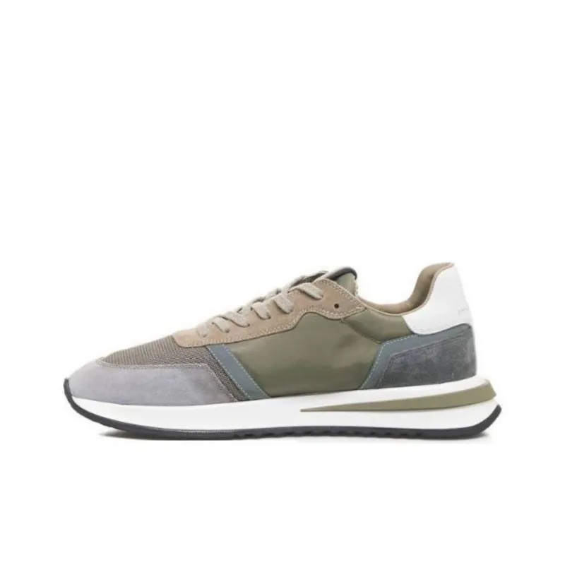 PHILIPPE MODEL Low Top Casual Shoes Men's Green-2