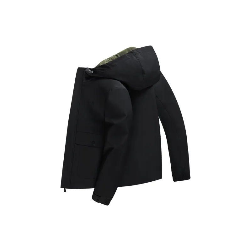 Dance With Wolves Jackets Coats Men's Black-1