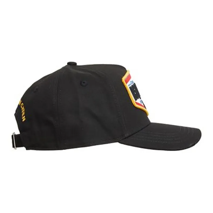 Dsquared2 Logo Patch Baseball Cap-3