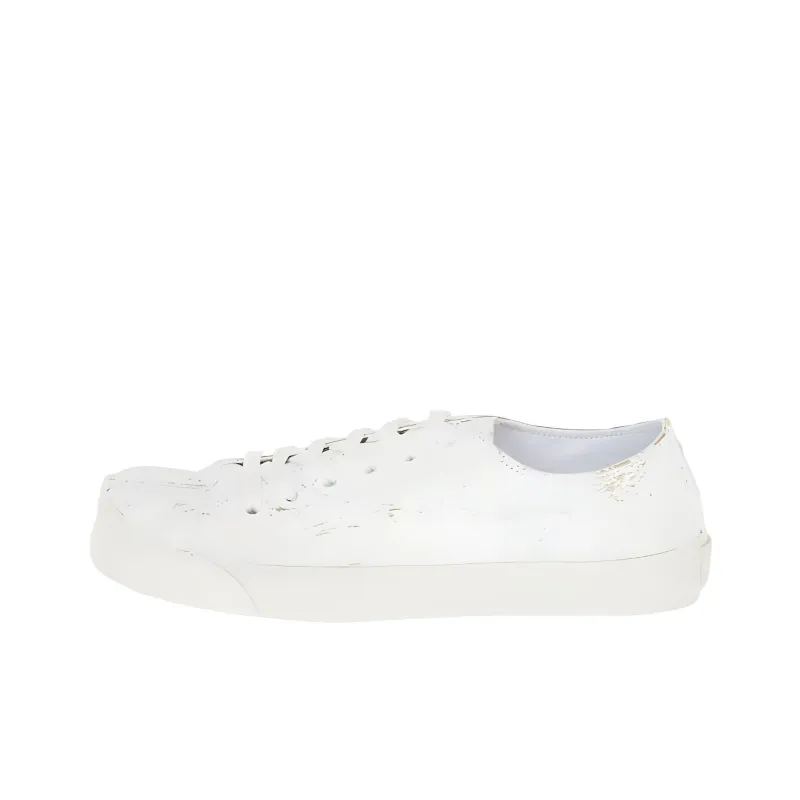 Maison Margiela Low Top Stylish Skateboarding Shoes Men's White-0