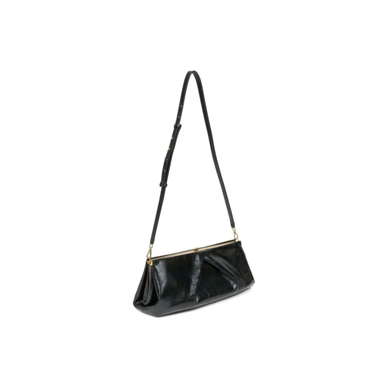 DRIES VAN NOTEN Large Leather Clutch Bag-1