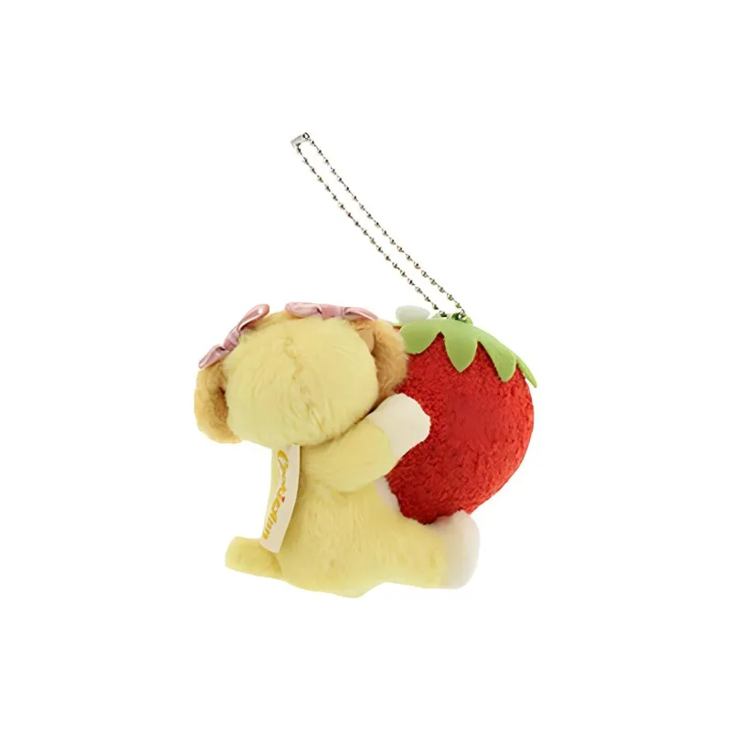Disney CookieAnn Duffy And Friends Heart Shaped Strawberry Collection Dolls Plush Pendant 8cm High-2
