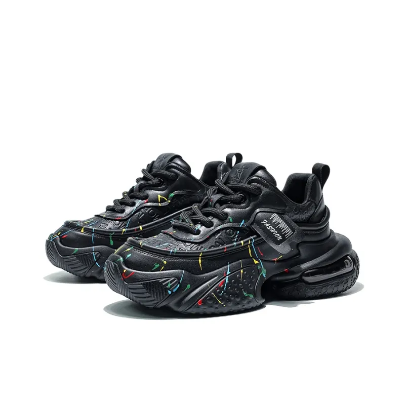 MOERBAI Spacewalk Series Cushioned Wear-Resistant Lightweight Height Increasing Low-Top Chunky Sneakers Men's-7