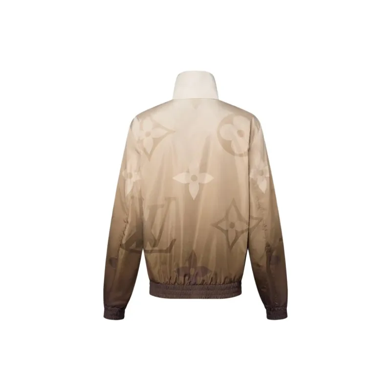 LOUIS VUITTON Monogram Printed Light Nylon Windbreaker-1