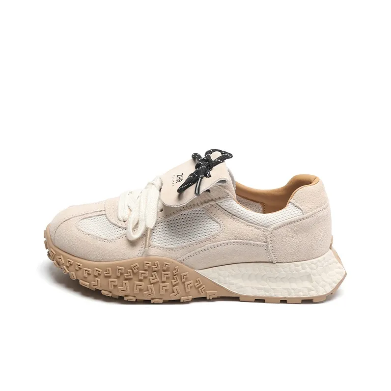 ZHR German Army Trainers Wear-Resistant Height Increasing Low-Top Skateboard Shoes Women's-9