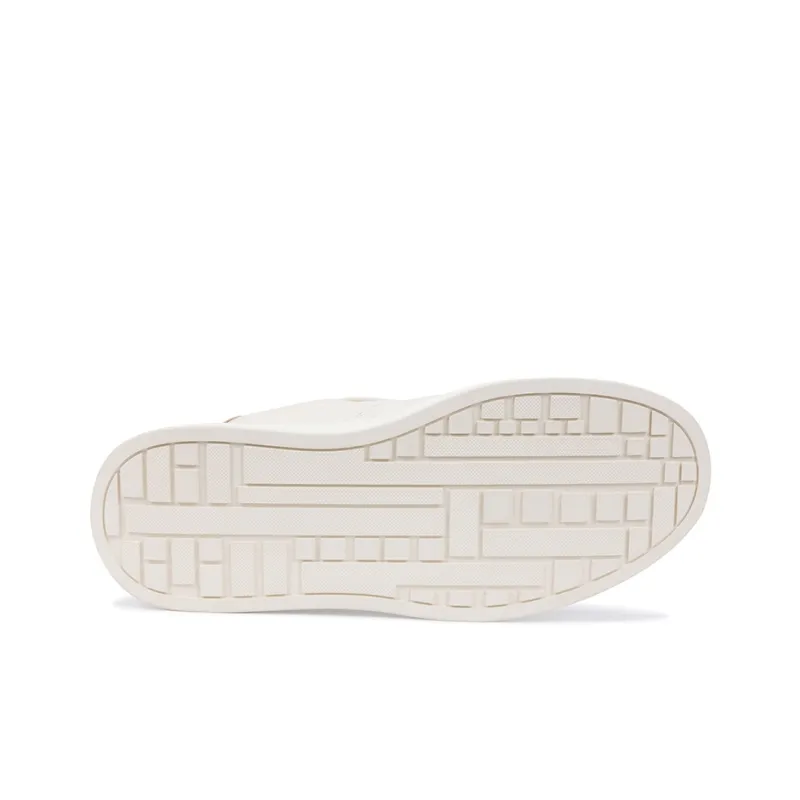 TIMOTHY&CO. Low Top Skateboard Shoes Men's Ivory-4