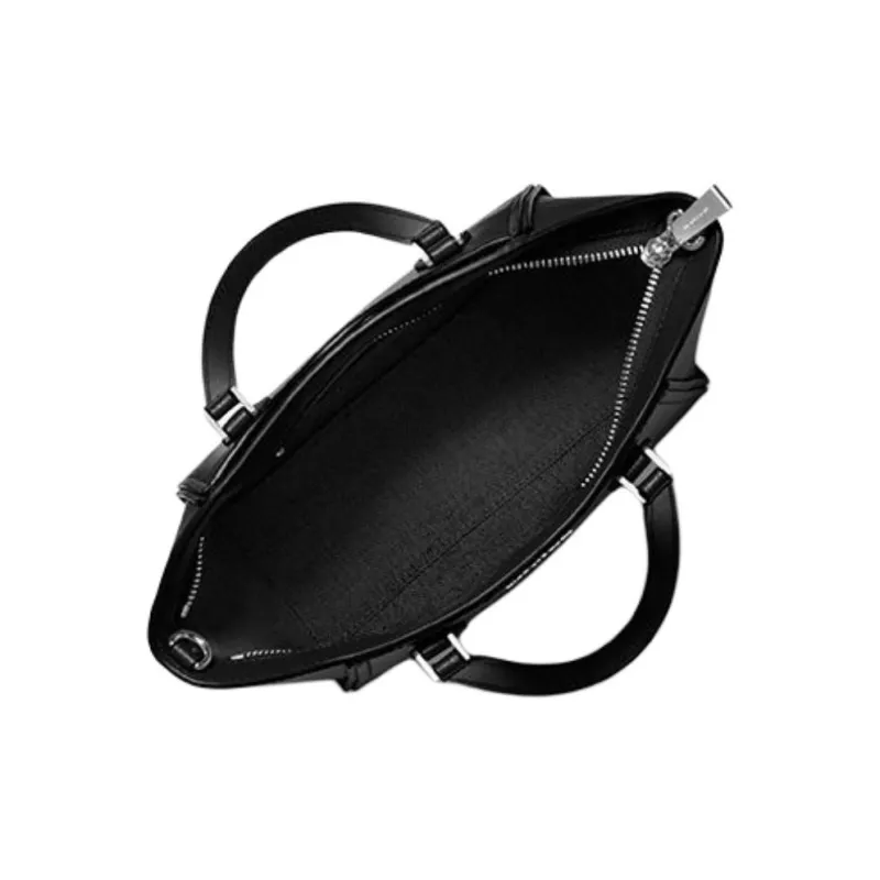 MICHAEL KORS TARYN Leather Tote Bag Shopping Bag Shoulder Bag Crossbody Bag Handbag Small Size Women's Black-2