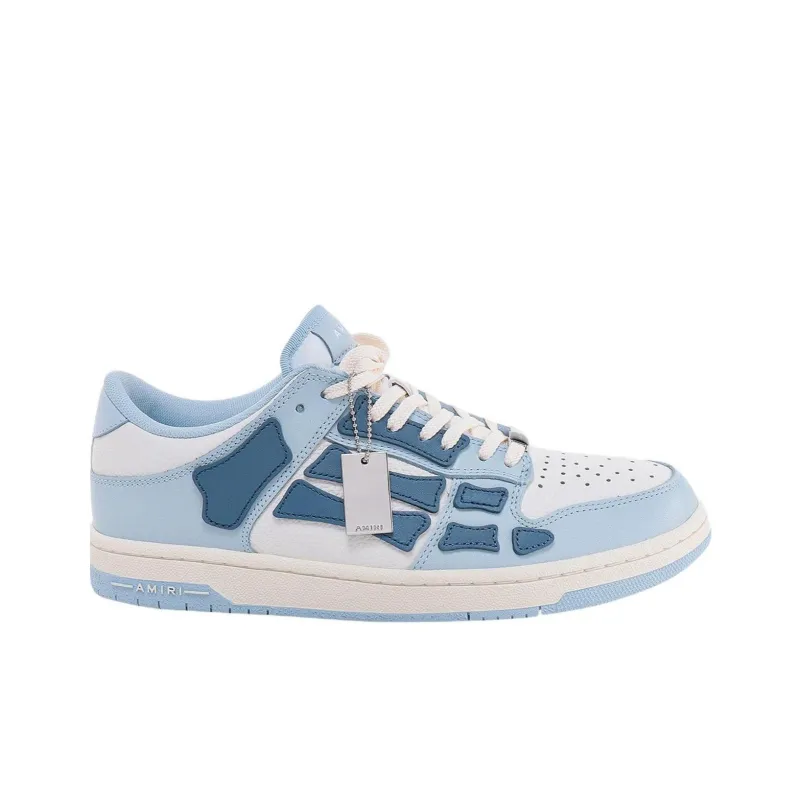 AMIRI Skel Top Low Blue-1