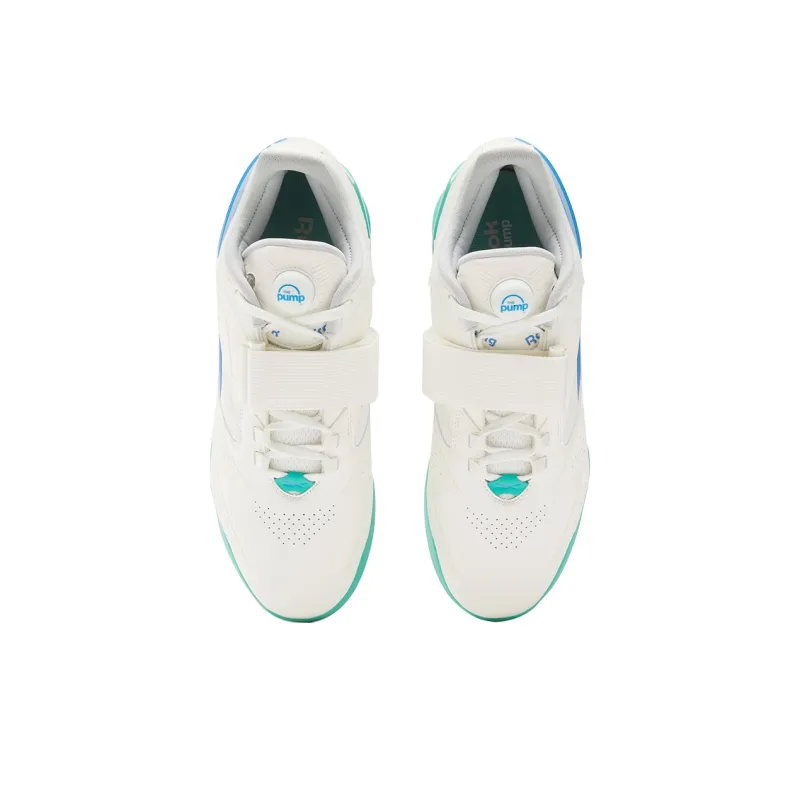 Reebok Legacy Lifter 3 'Chalk Unleashed Green Blue'-2