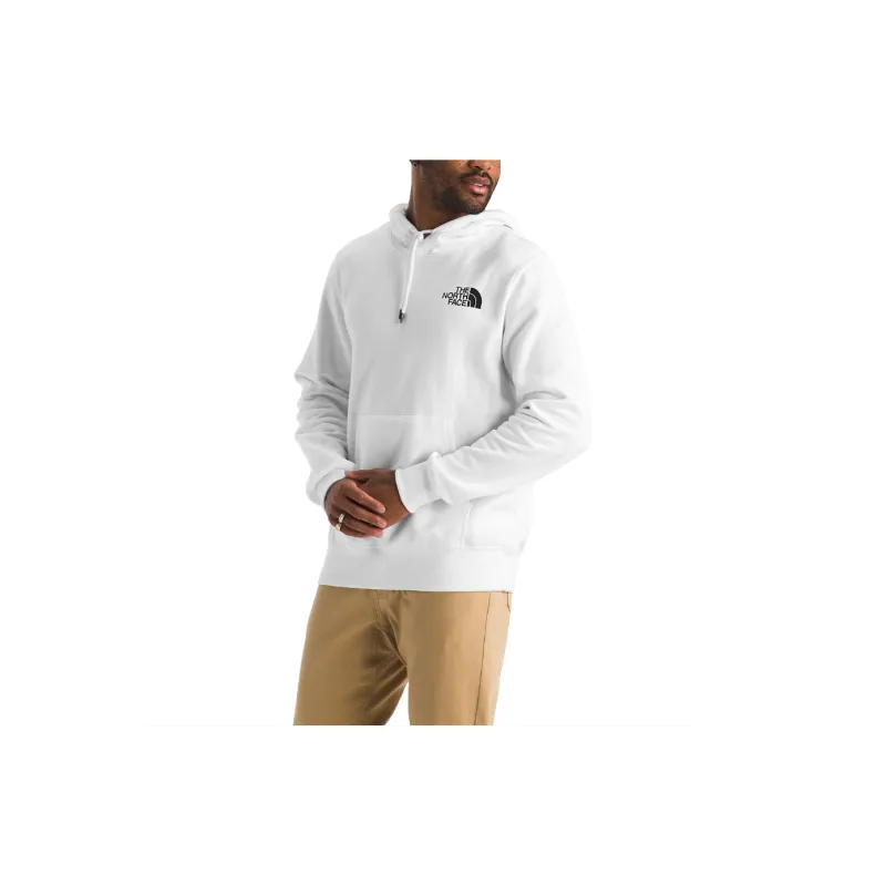 THE NORTH FACE Men's TNF Mountain Peaks Hoodie Sweatshirt Men's White-2