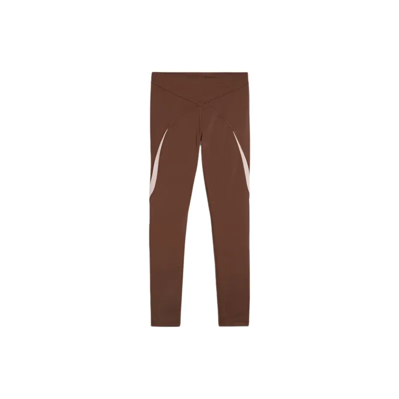 PUMA ULTRABARE Women's High-Waist 7/8 Tights Athletic Trousers Women's Dark Coffee Brown-1