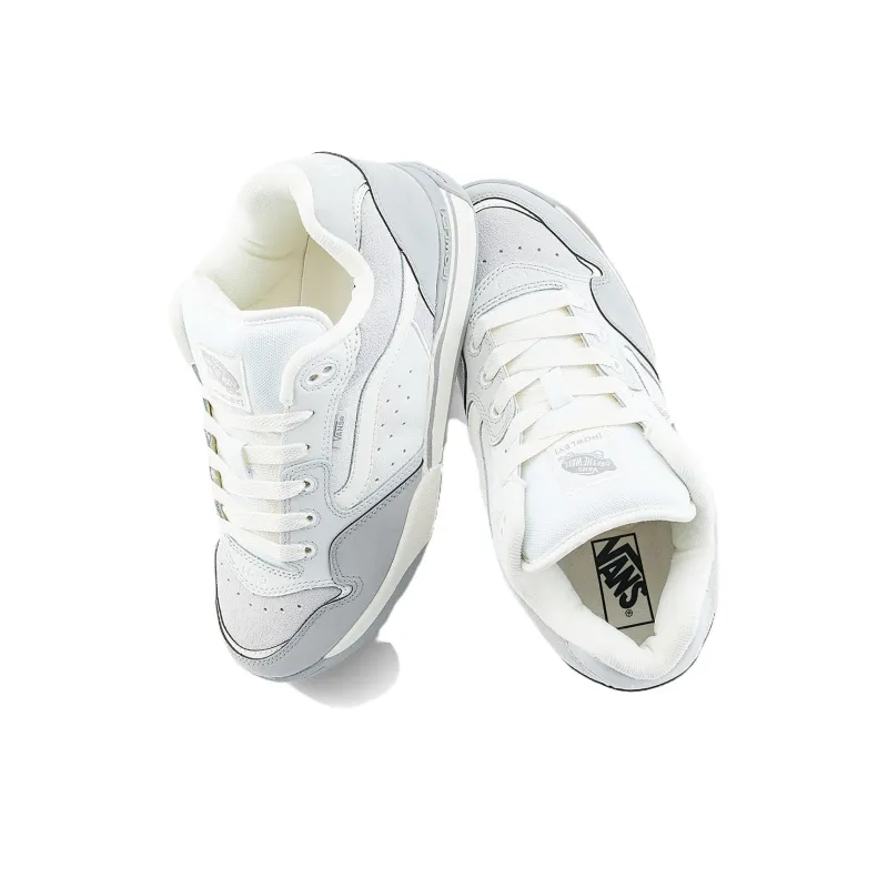 Vans Rowley Anti Slip Wear Resistant Low Top Chunky Sneakers Unisex Gray-2