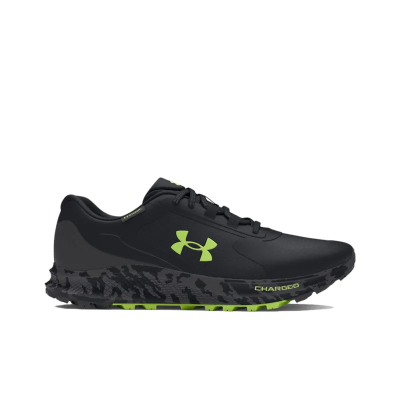 Under Armour Non slip Lightweight Low Top Running Shoes Men's Black-1