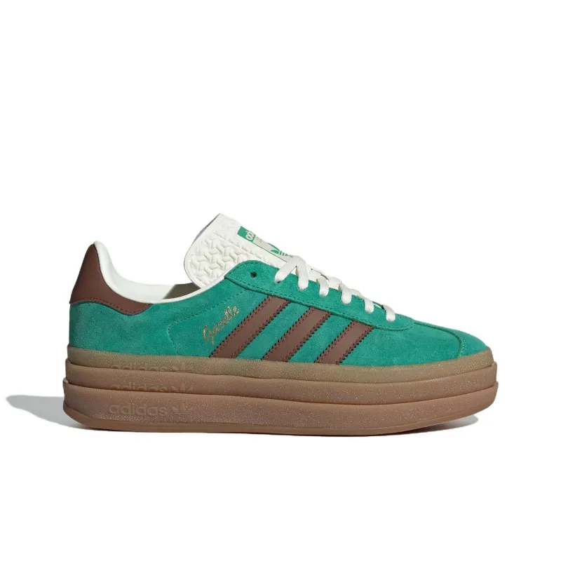 Adidas Gazelle Bold 'Green Brown' Women's-1