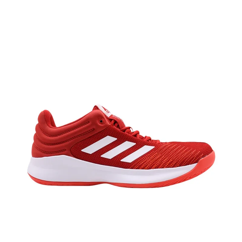 Adidas Pro Spark Cushioning, Wear Resistant Low Top Basketball Shoes Men's Red-1