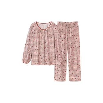 DanceBees Pajama Set Women's Red