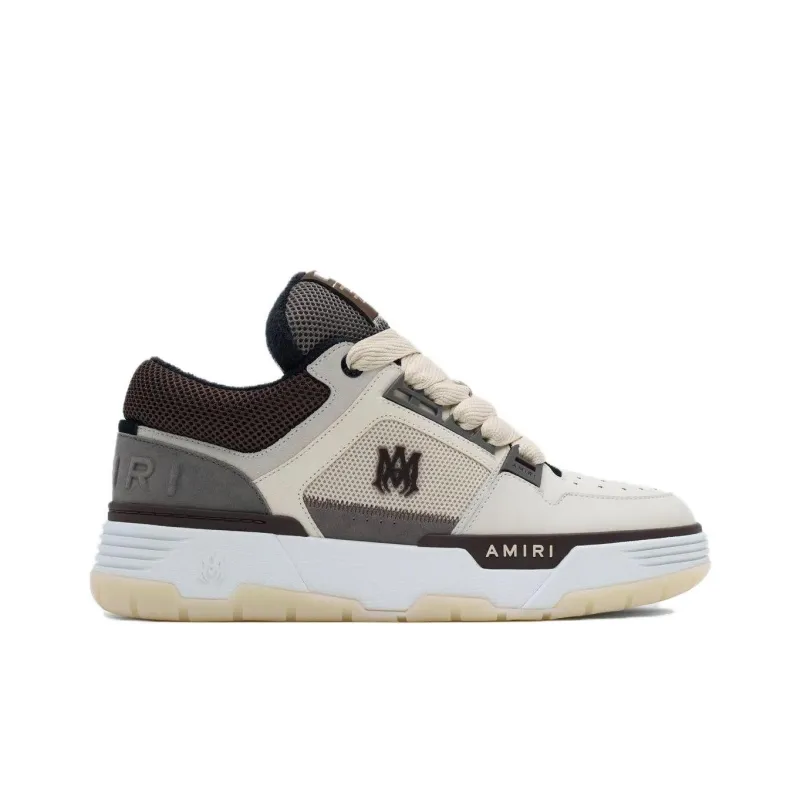 AMIRI Low Top Skateboard Shoes Men's Brown-1