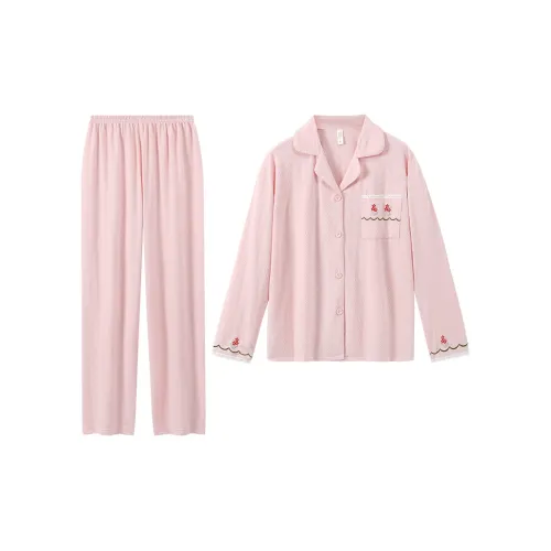 DanceBees Pajama Set Women's Pink
