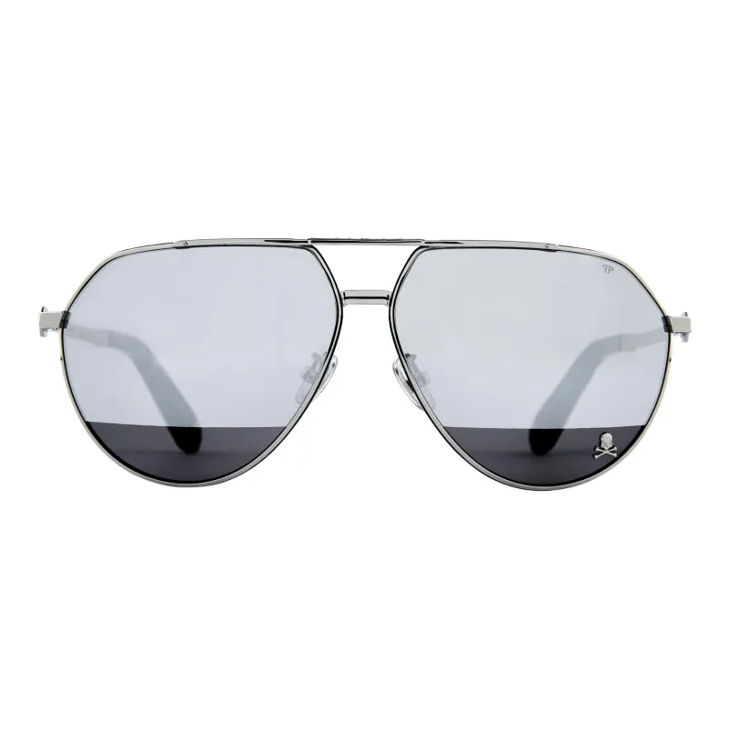 PHILIPP PLEIN Metal Aviator Sunglasses Men's-2