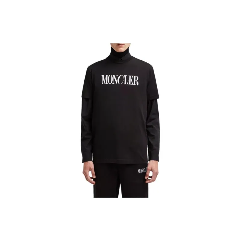 Moncler Logo Printed Crewneck T Shirt-1