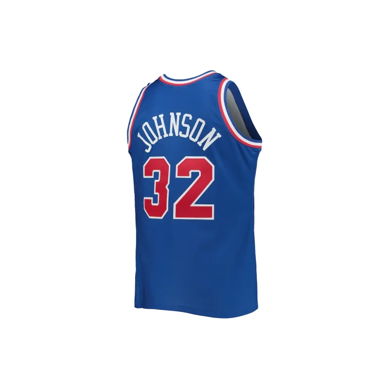 Mitchell & Ness X NBA Western Conference Magic Johnson Hardwood Classics 1992 All Star Game Authentic Jersey-1