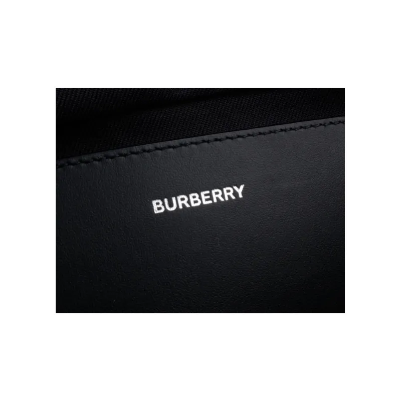 Burberry Canvas Fanny Pack Medium Size Men's Marine Blue-10