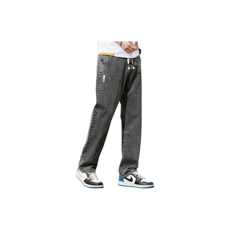 DEBRAND Jeans Men Smoke Gray-1